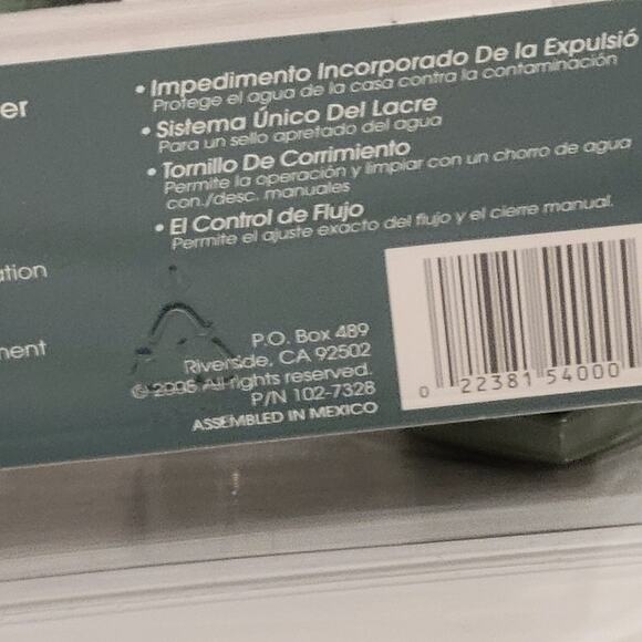Lawn Genie RJ 3/4" Anti-Siphon Valve with Flow Control - 54000 New, sealed - Picture 12 of 14